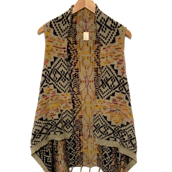 Lildy Sweaters - Bohemian Sweater Vest/Cardigan